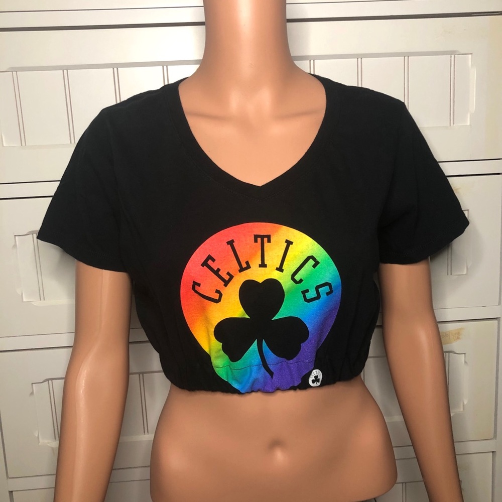 Boston Celtics crop top